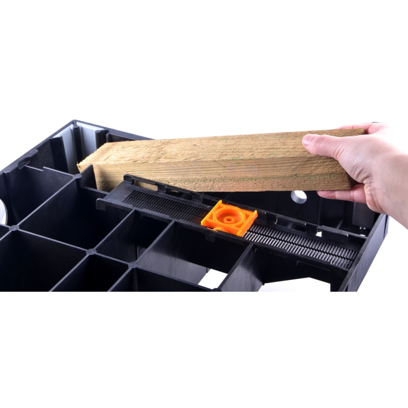 MODULESCA, Kit 3 lambourdes bois prêtes à l'emploi