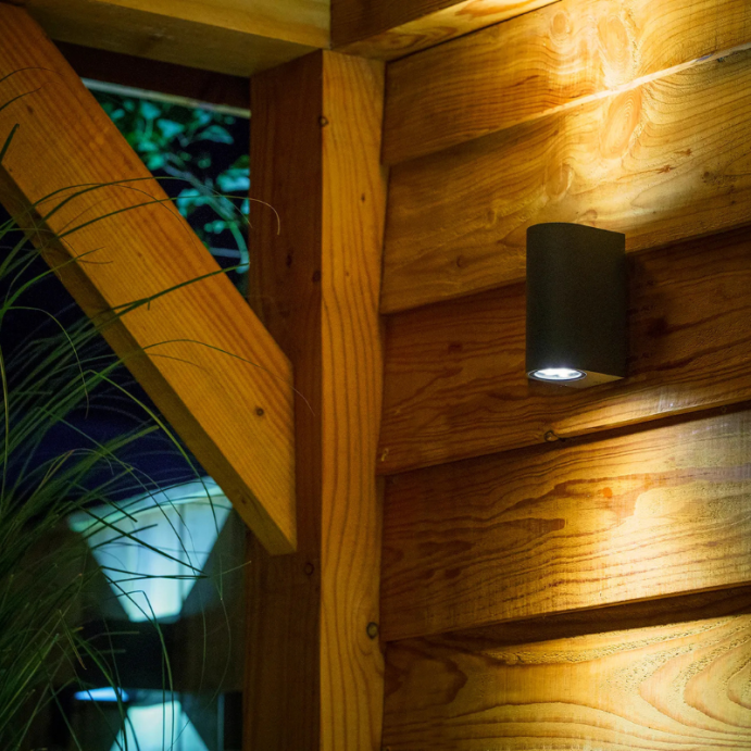 SIBUS Noir, Applique extérieure murale