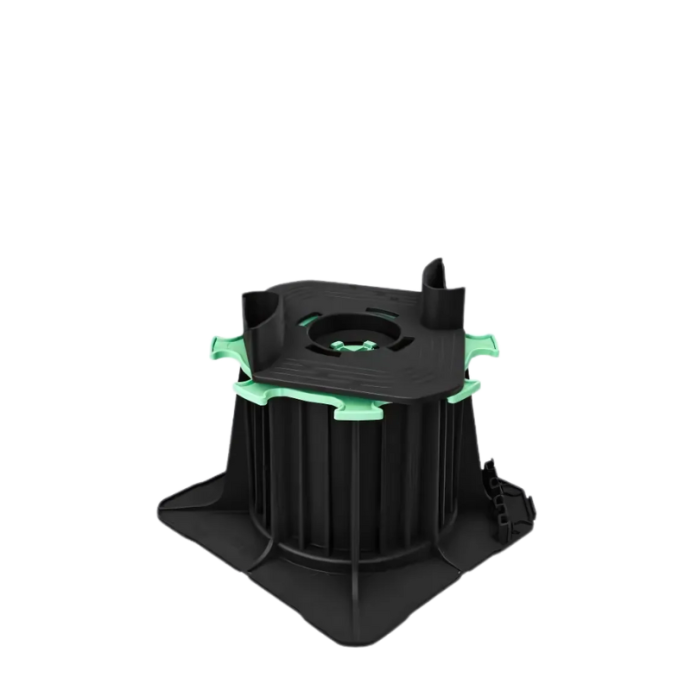 Plot autonivelant EASIO, Terrasse Bois, H 130-230 mm